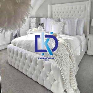 Wingback Bordered Bed